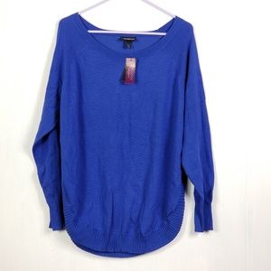 Lane Bryant  sweater blue long sleeve  sz 18/20